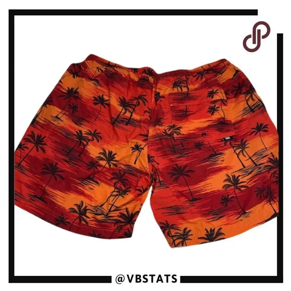Saxx‎ Cannonball 2in1 Men's Hybrid Shorts / Swim Trunks Color Sunset in Size XL
